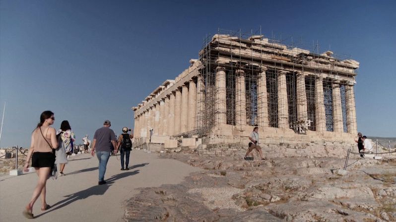 V athénské Akropoli vybetonovali cestu. Bezbariérový přístup vyvolal pozdvižení